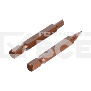 Бита EDGE by PATRIOT SL4,5, сталь S2, длина 50 мм, 2шт в блистере