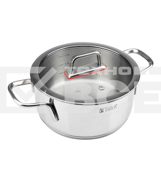 Кастрюля Taller TR-17272 Тенденси нержавеющая сталь 18/10, 2 л