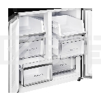 Холодильник Kuppersberg NFFD 186 BG черное стекло трехкамерный 303/172л морозилка сбоку, No Frost, Side by Side, фото13