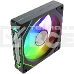 Вентилятор для корпуса Bloody CF-12 LCD ARGb 120х120x25 черный 4-pin 32дБ (упак.:1шт) (CF-12-ARGb120-BK) Ret, фото3