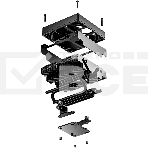 Кулер для процессора ID-COOLING IS-47-XT V2 LGA1851/1700/1200/115X/AM5/AM4 низкопрофильный высота 47мм (24шт/кор, TDP 100W, PWM, 4 тепл.трубки + медная база, FAN 92мм, черный) BOX, фото4