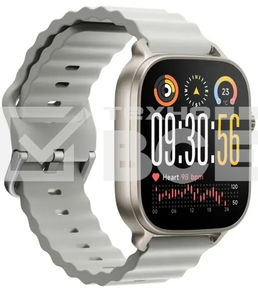 Умные часы Realme Watch 5 1.97' AMOLED корп.серебристый рем.серебристый (RMW2501)