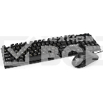 Комплект клавиатура+мышь ExeGate MK110-OEM проводной, USB, 1000 DPI, чёрный, фото 1