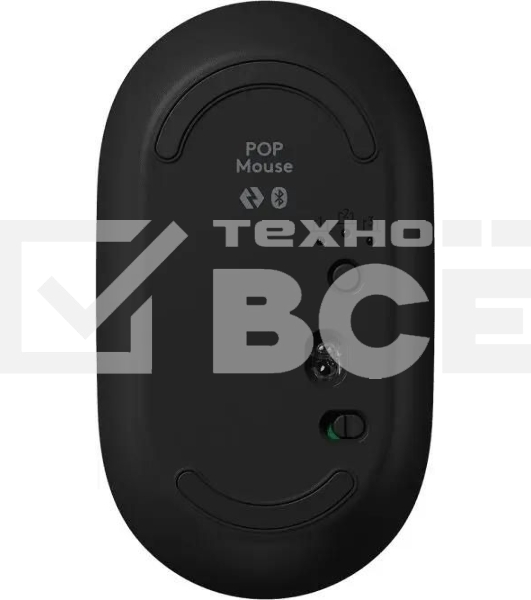 Мышь беспроводная Logitech POP Mouse желтый, 4000 dpi, Bluetooth, кнопки - 4