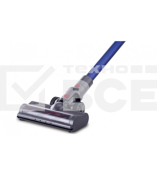 Пылесос вертикальный Zelmer STICK ZSVC822 STEFAN синий/серый, питание от аккумулятора, 200 Вт, уборка сухая, пылесборник 0.35 л