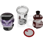 Пылесос вертикальный Zelmer STICK ZSVC925T Wiktor фиолетовый/черный, питание от аккумулятора, 380 Вт, уборка сухая, пылесборник 0.8 л, фото10