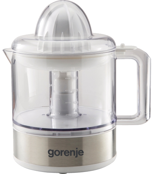 Соковыжималка цитрусовая Gorenje CJ30E 30Вт рез.сок.:800мл. белый/серебристый