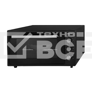 Мини-печь Willmark WOF-505BL (50л,конвекция,эмал.внутр.поверх,лампа,таймер, черн., 1500Вт)