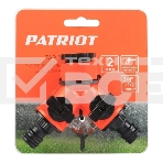 Распределитель PATRIOT TAP-2, пластиковый, 2-х канальный, G 3/4
