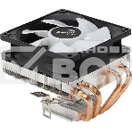 Кулер для процессора AeroCool / Formula Air Frost 4 черный, 90 мм, алюминий/медь, 1800 об/мин, 25.7 дБ, 3 pin, 125 Вт, 78 мм, фото3