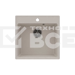 Кухонная мойка Maunfeld Perla 505 MFQS-505LBG светло-бежевый, фото 1