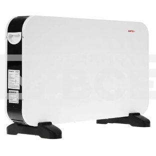 Конвектор Centek CT-6125 белый/черный, 750/1250/2000 Вт, 25 м2, механический термостат