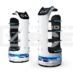 Робот-официант Pudu Robotics BellaBot BL101 Advanced with face recognition, фото5