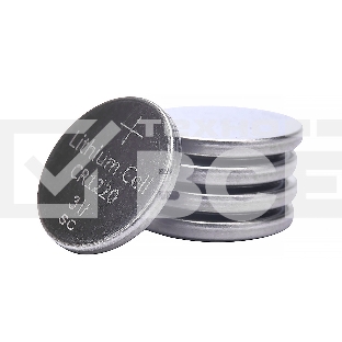 Батарейки литиевые Gembird GB-CR1220-5B, тип CR1220, 5шт, блистер, 3 В
