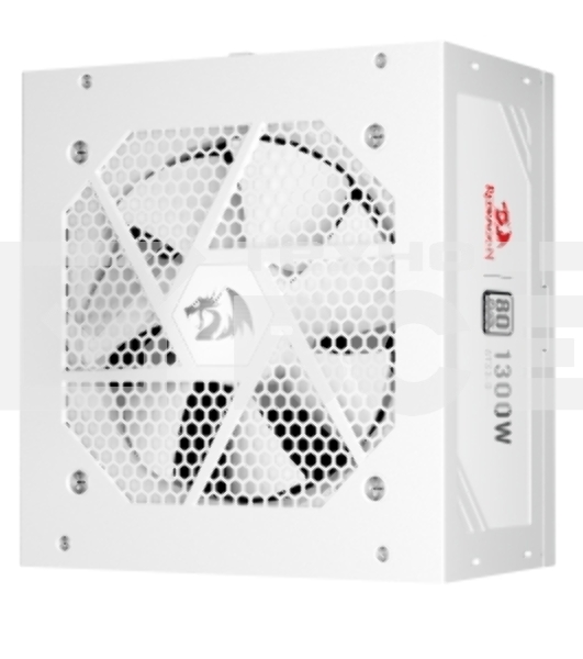 Блок питания для ПК Redragon RGPS-1300W 1300Вт,модульный,80+Plat,белый