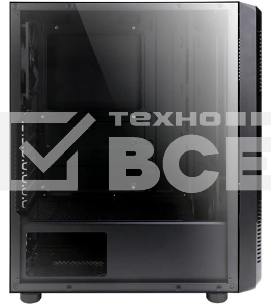 Компьютерный корпус ZALMAN S4, ATX, BLACK, WINDOW, 1x5.25