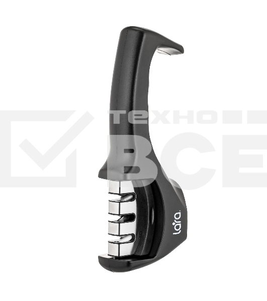 Ножеточка LARA LR05-03 съемный блок, 3 точильных полотна, пластик ABS