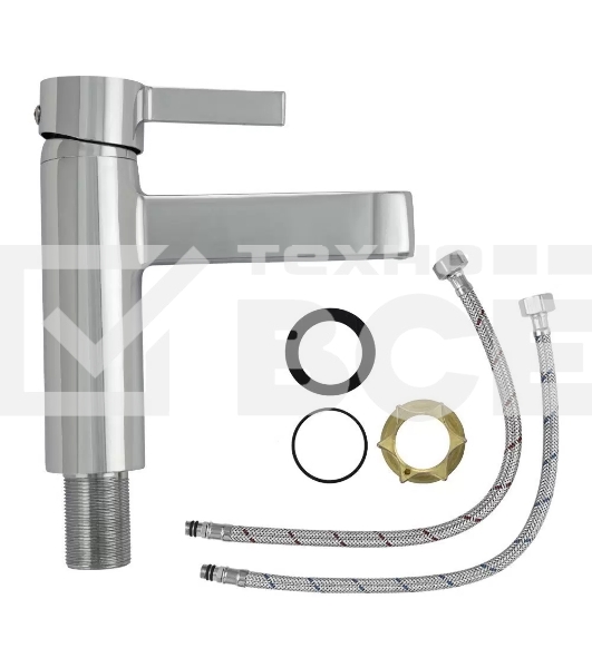 Смеситель для раковины FABIA 9630 шаровый, цвет хром