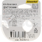 Клейкая лента двухсторонняя Silwerhof прозрачная, ширина 12мм, длина 12.7м полипропилен на диспенсере, фото2