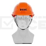 Каска защитная ударопрочная Denzel ABS/PC, плавная регулировка, модель 