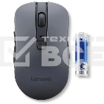 Мышь беспроводная Lenovo WL310 Bluetooth Silent черный оптическая 1600dpi беспров. (GY51Q65621), фото4