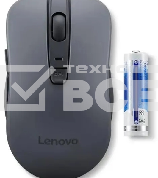 Мышь беспроводная Lenovo WL310 Bluetooth Silent черный оптическая 1600dpi беспров. (GY51Q65621)