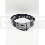 Ремень мужской Piquadro Blue Square CU6742B2/BLUN 125х3.5 см синий/черный натур.кожа, фото 1