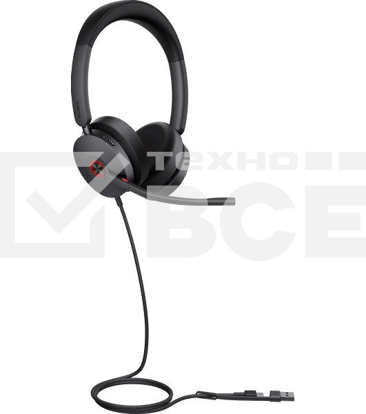 Гарнитура проводная Yealink UH48 Dual UC USB-C/A 1308152