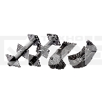 Мотоблок Denzel DPT-270X, 7 л.с., диск.сцеп, шир 90 см, глуб 35 см, фрез 3х4, ВОМ, передачи 2В/1Н, фото3