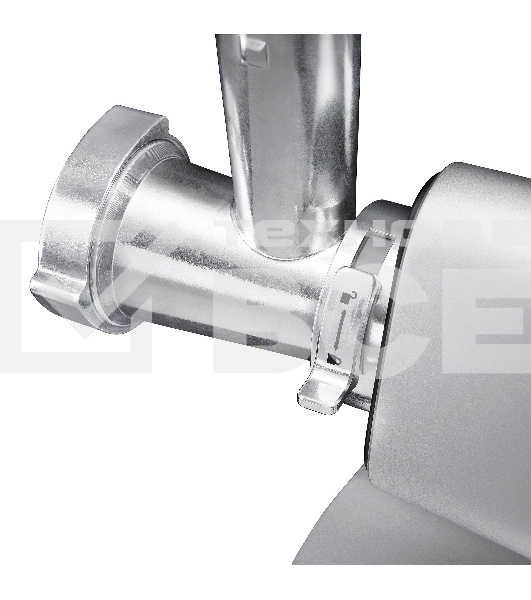 Мясорубка электрическая Korting KMG 0604 X 2500 Вт, 8 насадок, производительность 3.5 кг/мин, защита от перегрева, реверс, серебристый