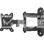 Кронштейн для телевизора ONKRON R4 10'-32' наклонно-поворотный, черный, фото 1