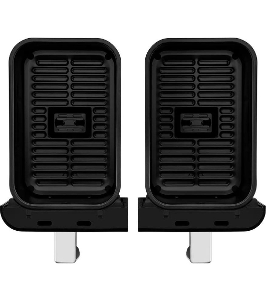 Аэрогриль Kitfort КТ-8110 2700Вт серебристый/черный