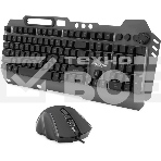 Комплект клавиатура + мышь Оклик GMNG 700GMK клав:черный мышь:черный USB Multimedia LED, фото27