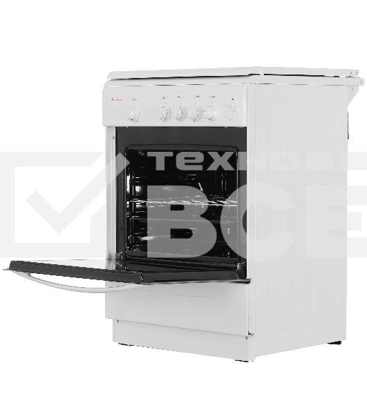 Плита газовая Gefest CG 60М C6 К73 белый, конфорок 4 шт, духовка 63 л, 60 см x 85 см x 60 см