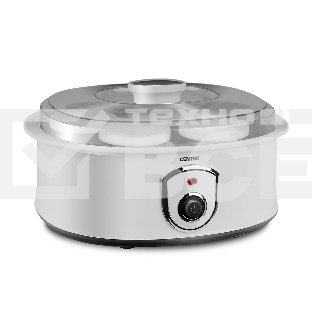 Йогуртница Centek CT-1442 15 Вт, 200 мл, емкостей - 7 шт, материал баночек - стекло, белый