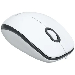 Мышь проводная Logitech M100R белый, 1000 dpi, USB, кнопки - 3, фото 1