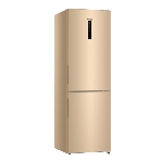 Холодильник Haier CEF536CGG золотистый двухкамерный 240/105 л морозилка снизу, No Frost, фото 1