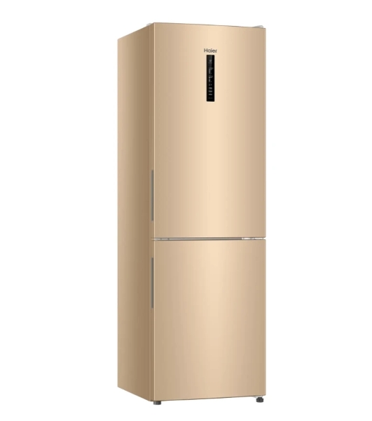 Холодильник Haier CEF536CGG золотистый двухкамерный 240/105 л морозилка снизу, No Frost