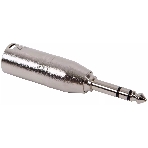 Переходник аудио FORCE CFA-014XLR (M) 3-pin на 1/4' TRS Jack (M) стерео, материал контактных частей медь, покрытие никель, матовый серебристый, фото2