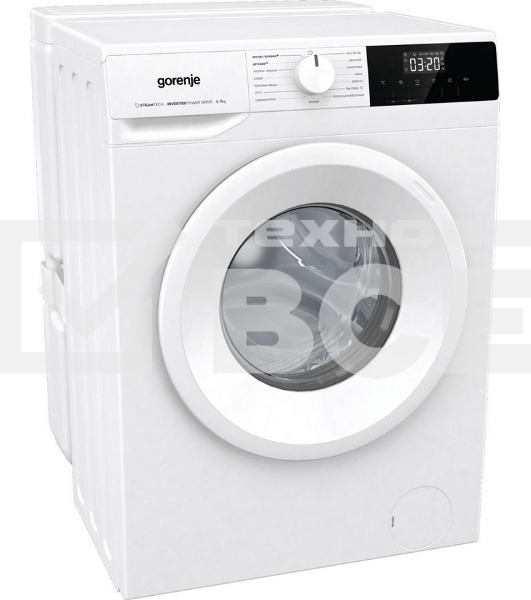 Стиральная машина Gorenje W2NHPI72SCSIRV белый загрузка фронтальная 7 кг, 1200 об/мин., класс: А