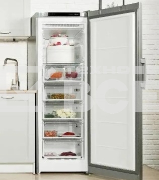 Морозильная камера Indesit DFZ 5175 G серебристый, 250л, 5 ящиков