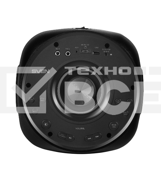 Мобильные колонки Sven PS-770 2.0 черный 2x50W  Bluetooth