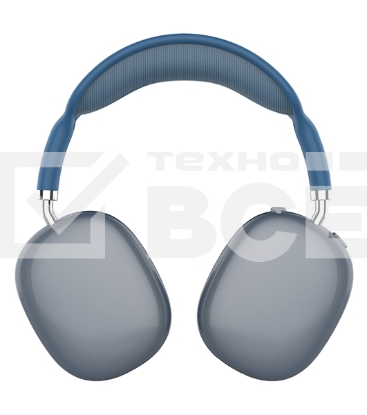 Гарнитура Bluetooth QUMO Emotion (ВТ 0092)  MicroSD  AUX  накладная  Bluetooth 5.3  360 мА  10ч  cиняя