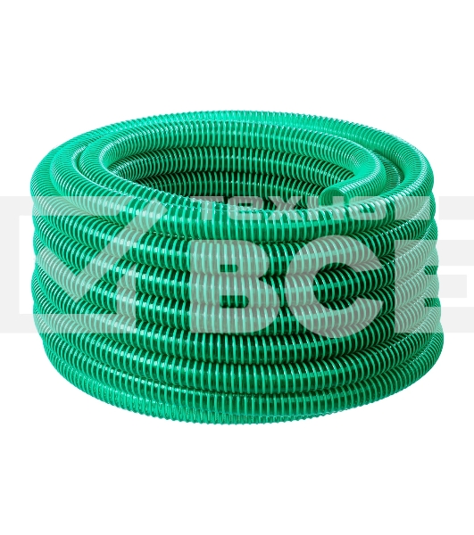 Шланг напорно-всасывающий ЗУБР со спиралью ПВХ, 3 атм, 38мм х 30м 40325-38-30