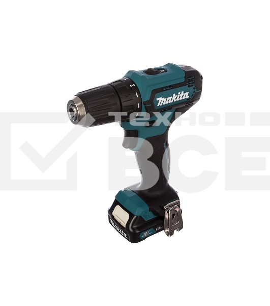 Дрель-шуруповерт Makita DF333DWYE Аккумуляторная, Кейс