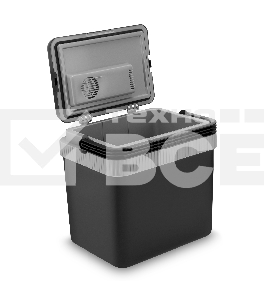 Сумка-термос Coolfort CF-0233 25л. черный/серый