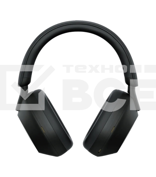 Гарнитура мониторные Sony WH-1000XM5 1.2м черный беспроводные bluetooth оголовье (WH1000XM5/B)