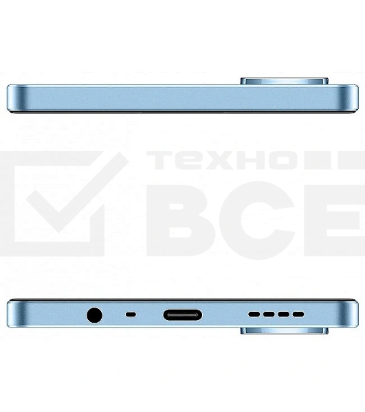 Смартфон Realme Note 60, 6/128Gb, голубой