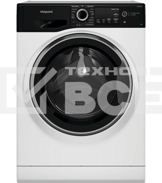 Стиральная машина Hotpoint NSB 7225 ZSVRU белый, загр. фронтальная макс.: 7 кг 1200 об/мин класс: А