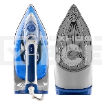 Утюг электрический Endever Delta-217, синий/белый, фото2